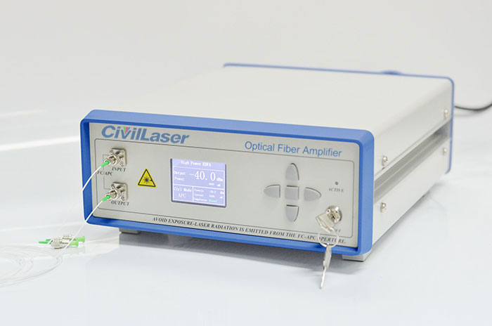 Erbium doped fiber amplifier 35~45dB EDFA Single wavelength Pre—Amplifier C-Band Advanced type